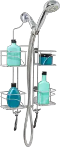 Zenna Home Expandable Over-The-Shower Caddy