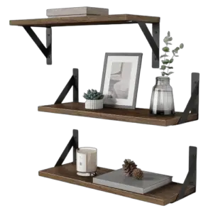 Floating Shelves Wall Mounted Set of 3