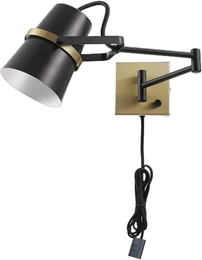 Globe Electric Berkeley Wall Sconce Swing Arm Lamp