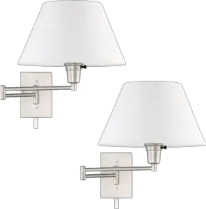 Kira Home Cambridge Swing Arm Wall Lamp