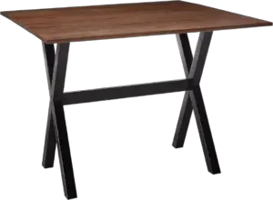 Nathan James Kalos Solid Wood Drop Leaf Folding Table