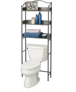 Zenna Home 3-Tier Over-the-Toilet Bathroom Spacesaver