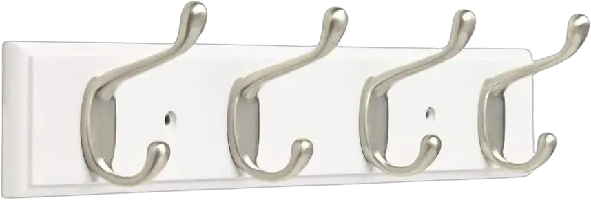 Franklin Brass Heavy Duty Coat and Hat Hook Rail